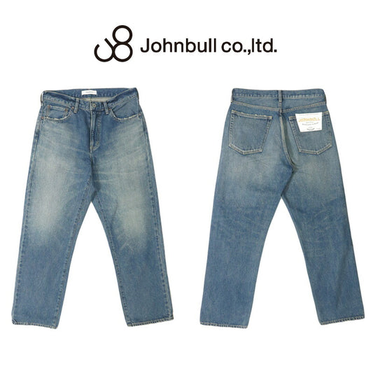 ジョンブル JOHNBULL 13.5オンスデニム 5 POCKET STRAIGHT JEANS ストレートジーンズ JM243P01-015【2025年春夏新作】