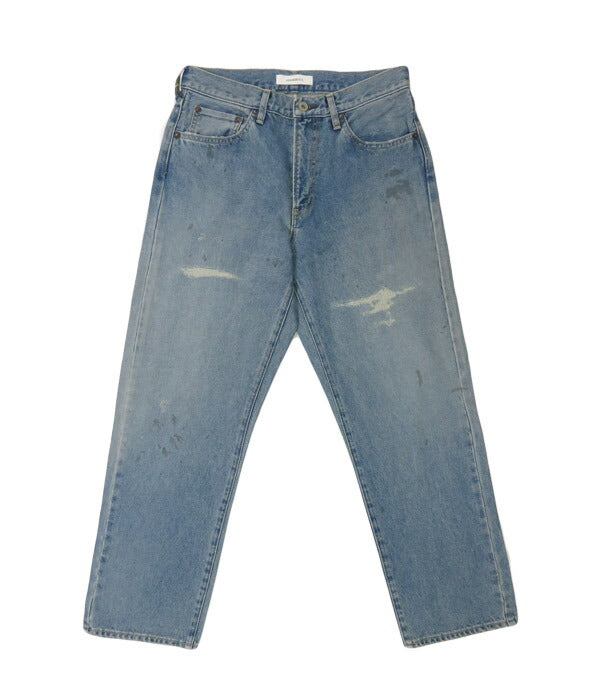 ジョンブル JOHNBULL 13.5オンスデニム 5 POCKET STRAIGHT JEANS ストレートジーンズ ヴィンテージ加工 JM243P01-117【2025年春夏新作】