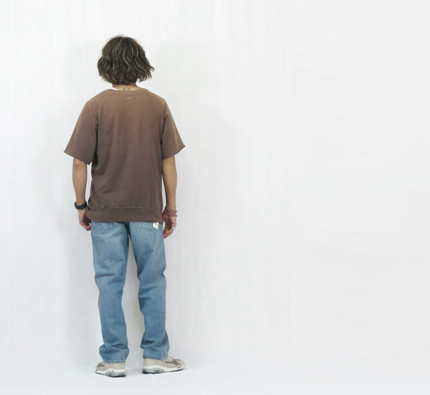 ジョンブル JOHNBULL 13.5オンスデニム 5 POCKET STRAIGHT JEANS ストレートジーンズ ヴィンテージ加工 JM243P01-117【2025年春夏新作】