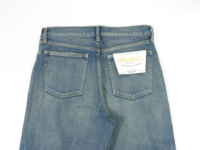 ジョンブル JOHNBULL 13.5オンスデニム 5 POCKET WIDE JEANS ワイドテーパードジーンズ JM243P02-015【2025年春夏新作】