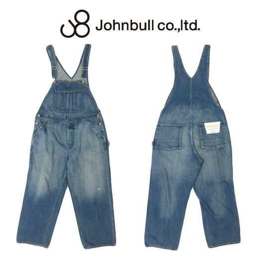 ジョンブル JOHNBULL 12.5オンスデニムオーバーオール サロペットCLASSIC OVERALL JM243P03-015【2025年春夏新作】