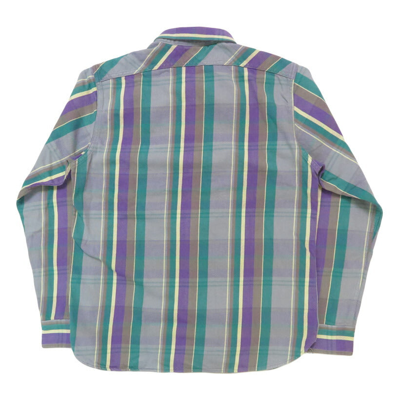 JELADO ジェラード 長袖 フランネル シャツ レギュラー丈  Unionworkers Shirt Regular チェック柄 JP12108 【2025年秋冬新作】