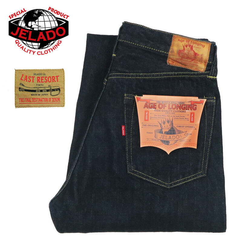 JELADOジェラード金タグ大戦モデルジーンズS301XX1942WPBL-181simplifiedmodelLASTRESORTワンウォッシュJP94301S【2025年秋冬新作】