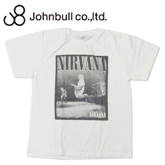 ジョンブル JOHNBULL アーティスト フォト 半袖 Tシャツ NIRVANA LIVE AT READING ニルヴァーナ バンドTee JT261C04【2026年春夏新作】