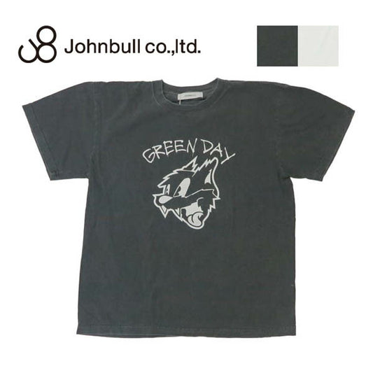 ジョンブル JOHNBULL アーティスト フォト 半袖 Tシャツ GREEN DAY CAT グリーンデイ バンドTee JT261C45【2026年春夏新作】