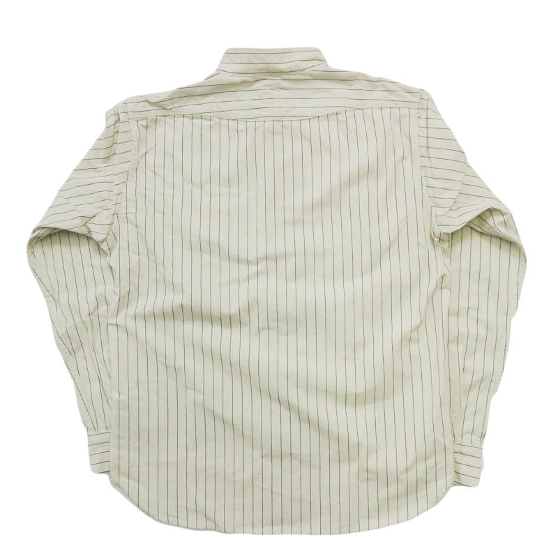 DALLES & CO ダリーズ＆コー King Field.A 長袖 ホワイトストライプ シャツ デラックスウェア DELUXEWARE 【2025年秋冬新作】