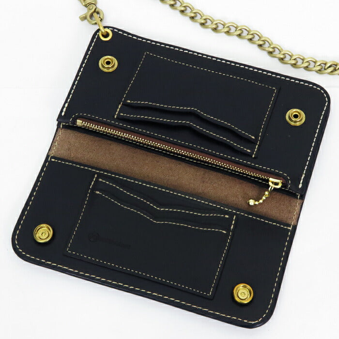 KC’S ケーシーズ ロング トラッカー チェーン ウォレット HORWEEN クロムエクセルレザー KMW043A 【2024-25年秋冬新作】