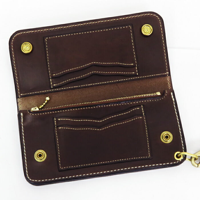 KC’S ケーシーズ ロング トラッカー チェーン ウォレット HORWEEN クロムエクセルレザー KMW043A 【2024-25年秋冬新作】