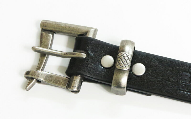 バーンズ BARNS 栃木レザー製 30mmファイヤーマン バックル ベルト 片手 着脱 TOCHIGI LEATHER FIREMAN BUCKLE BELT LE-4053