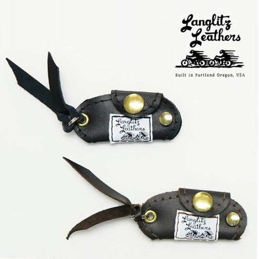 ラングリッツレザーズ Langlitz Leathers レザー キーホルダー Clem Key Holder 牛革 【2025年春夏新作】