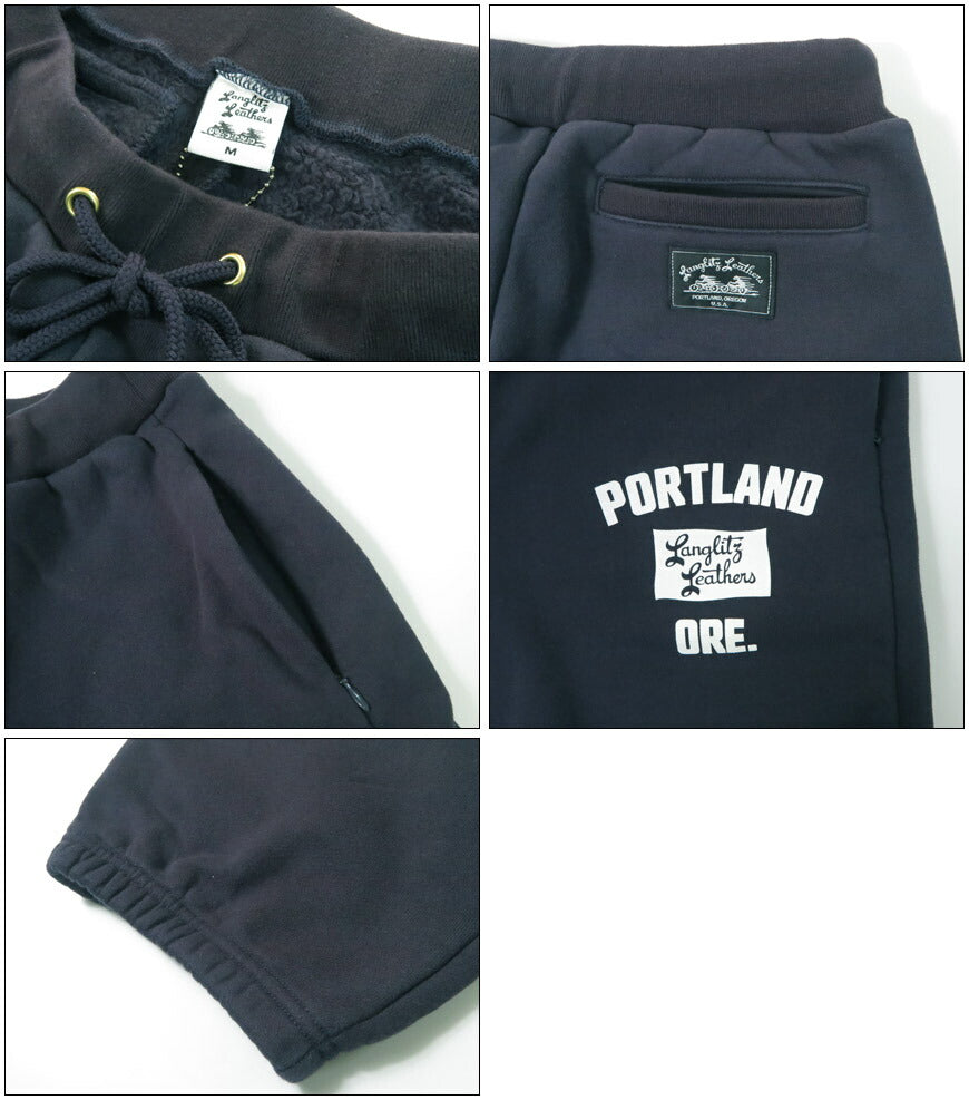 ラングリッツレザーズ Langlitz Leathers スウェット パンツ Sweat Pants LLC-011 LL301 【2025年秋冬新作】