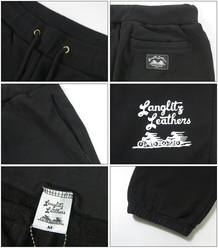 ラングリッツレザーズ Langlitz Leathers スウェット パンツ Sweat Pants LLC-011 TypeA 【2025年秋冬新作】