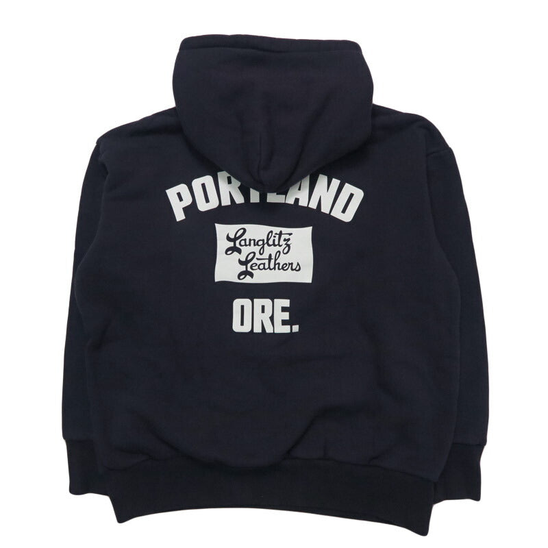 ラングリッツレザーズ Langlitz Leathers プルオーバー スウェット パーカー 裏起毛 Hooded Sweat Shirts LLC-012 LL301 【2025年秋冬新作】