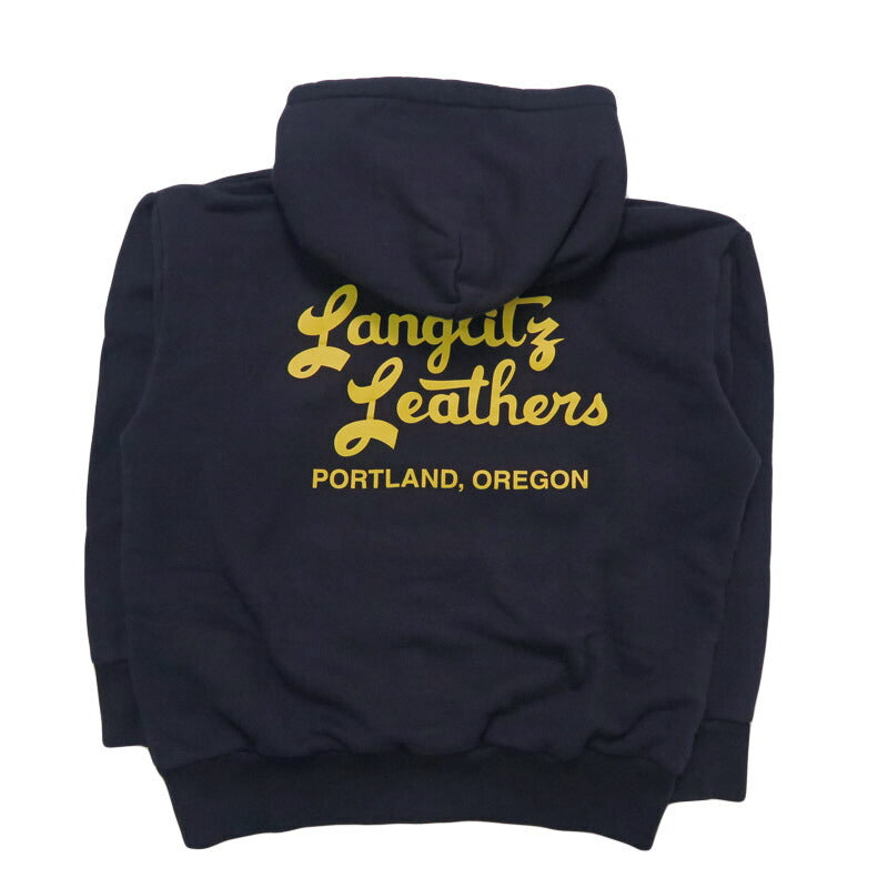 ラングリッツレザーズ Langlitz Leathers プルオーバー スウェット パーカー 裏起毛 Hooded Sweat Shirts LLC-012 TypeA 【2025年秋冬新作】