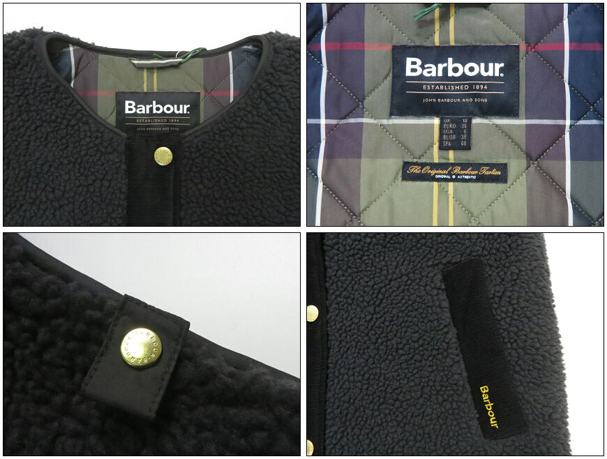 BarbourバブアーDulsieボアライナーベストレディースLLI0016【2025年秋冬新作】