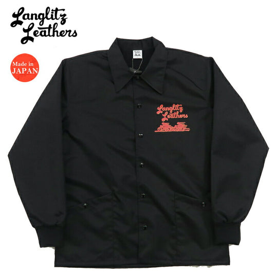 ラングリッツレザーズ Langlitz Leathers ヘビーナイロンツイル ウインドブレーカー LLJ-003 Type-A 2TONE コーチジャケット 【2024-25年秋冬新作】