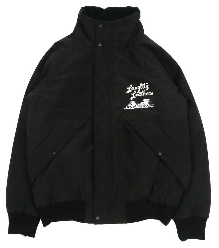 美品　ラングリッツ　ケブラー　ライディングジャケット　ライダース　短丈　黒　XL ラングリッツレザーズ Langlitz Leathers ライトシェル シンサレート
