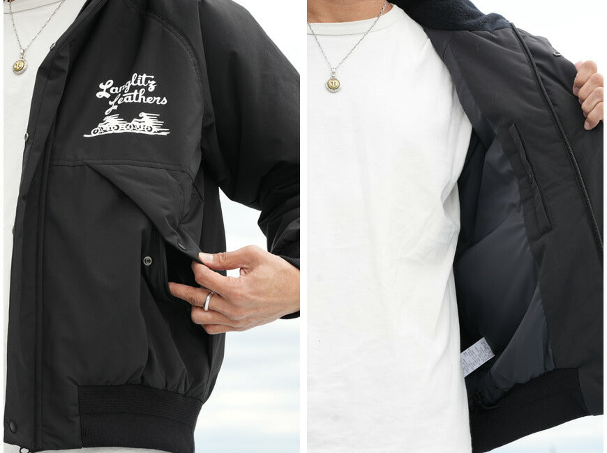 ラングリッツレザーズ Langlitz Leathers ライトシェル シンサレート ナイロン ジャケット 中綿 Type-A 【2025年秋冬新作】