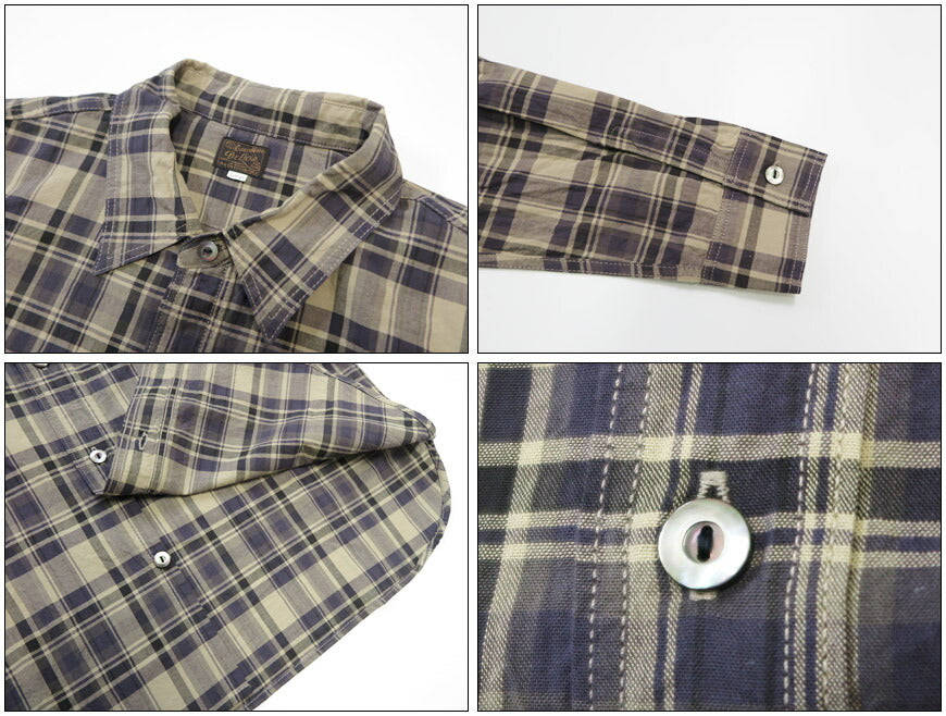 デラックスウェア DELUXEWARE LV-34 CLASSIC CHECK  長袖 クラシックチェックシャツ 【2026年春夏新作】