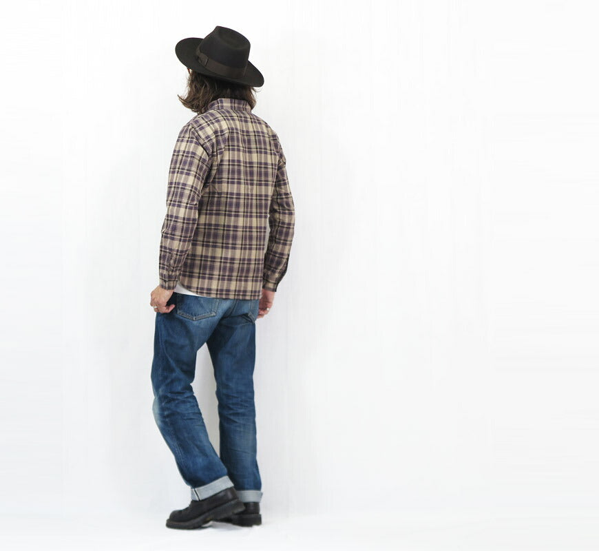 デラックスウェア DELUXEWARE LV-34 CLASSIC CHECK  長袖 クラシックチェックシャツ 【2026年春夏新作】