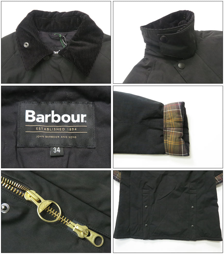 BarbourバブアーEXMOORエクスモア中綿ミドルレングスコートMCA1066【2025年秋冬新作】