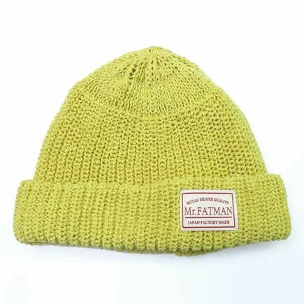 Mr.FATMAN ミスターファットマン HUE コットンニット ワッチキャップ FAT HATTER No.5191010【2024-25年秋冬新作】