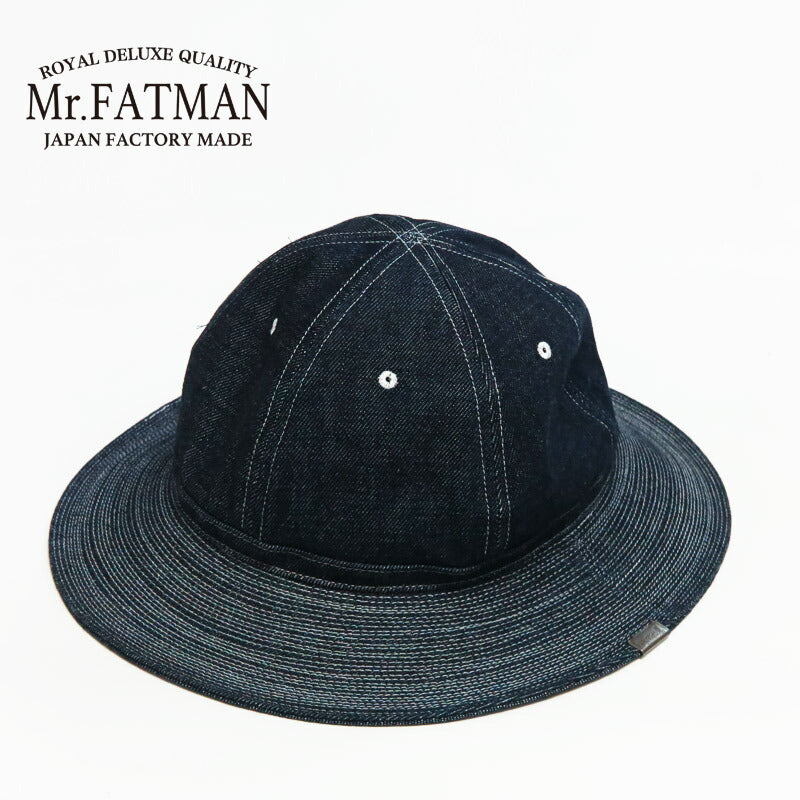 Mr.FATMAN ミスターファットマン デニム ファティーグハット PATRICK 5233002 【2025年秋冬新作】