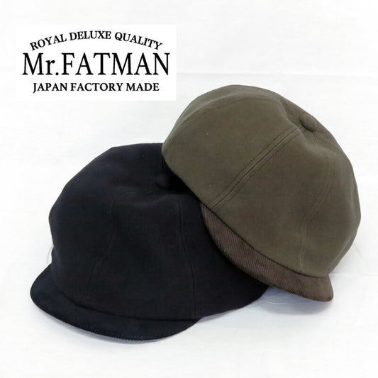 Mr.FATMANミスターファットマン 帽子 MOLESKIN BEAK HUNTING モールスキン ハンティング キャスケット 5253002【2025年秋冬新作】