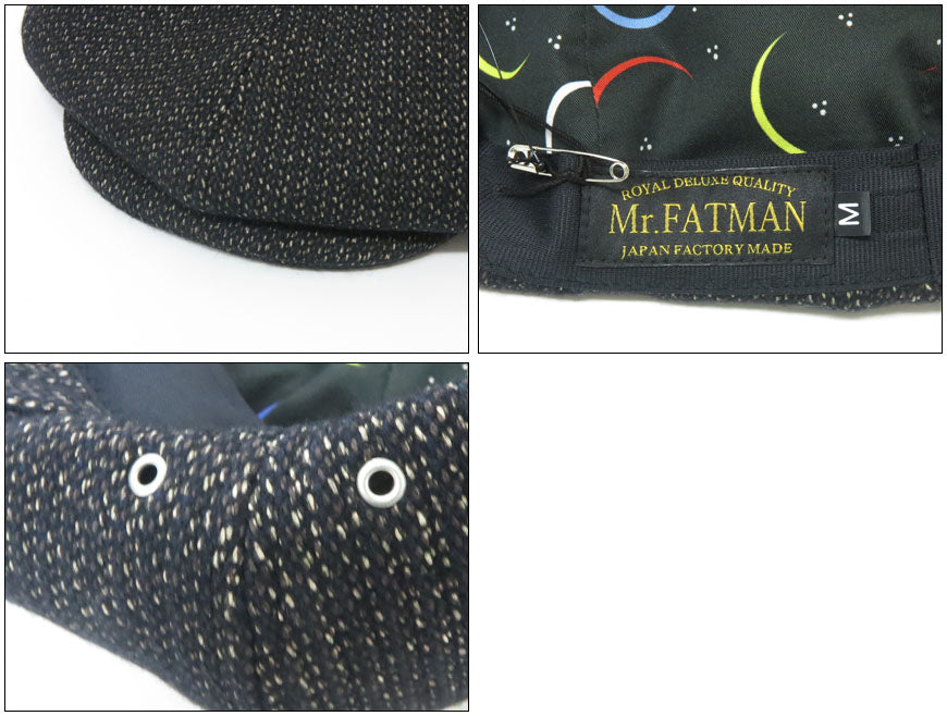 Mr.FATMAN ミスターファットマン ビーチクロスキャスケット  BEACH CLOTH CASQUETTE 5254006【2025年秋冬新作】