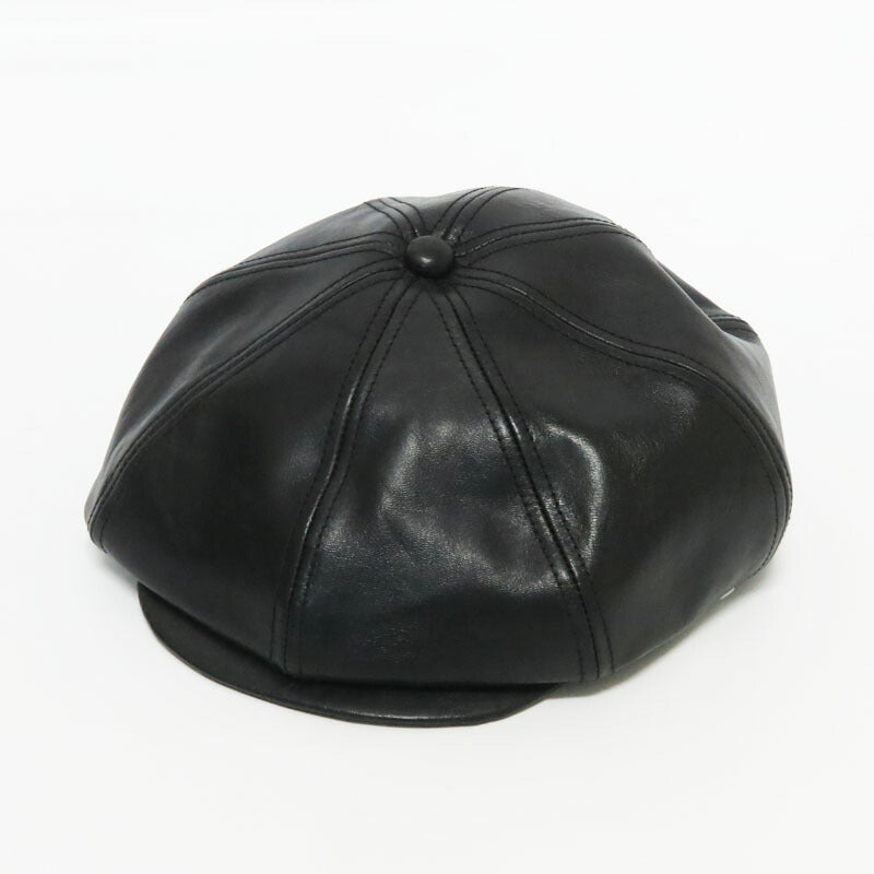 Mr.FATMAN ミスターファットマン レザービッグキャスケット LEATHER BIG CASQUETTE 5254009【2025年秋冬新作】