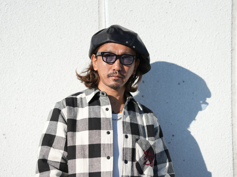 Mr.FATMAN ミスターファットマン レザービッグキャスケット LEATHER BIG CASQUETTE 5254009【2025年秋冬新作】