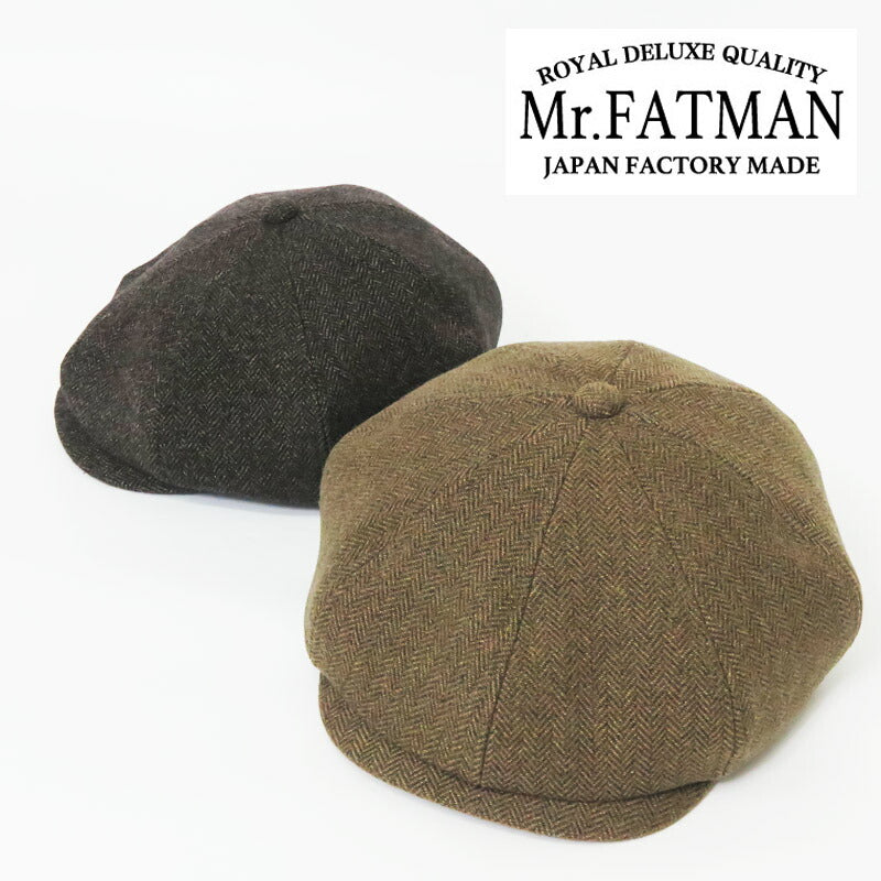 Mr.FATMAN ミスターファットマン ラッキーダンウール キャスケット  LUCKY DAN WOOL HBT 5254011【2025年秋冬新作】