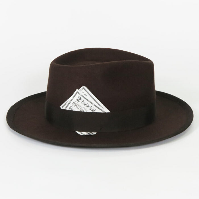 J.J. WILLIAMS By Mr.FATMAN ミスターファットマン ウールフェルトハット TWO DOLLAR WOOL 6253001 【2025年秋冬新作】