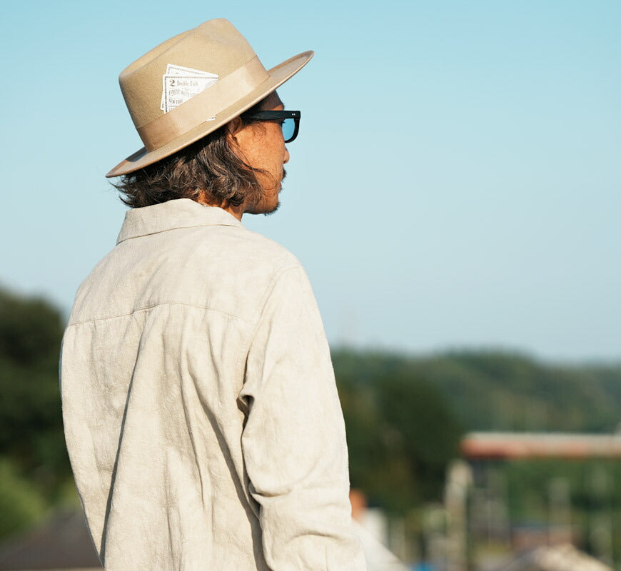 J.J. WILLIAMS By Mr.FATMAN ミスターファットマン ウールフェルトハット TWO DOLLAR WOOL 6253001 【2025年秋冬新作】