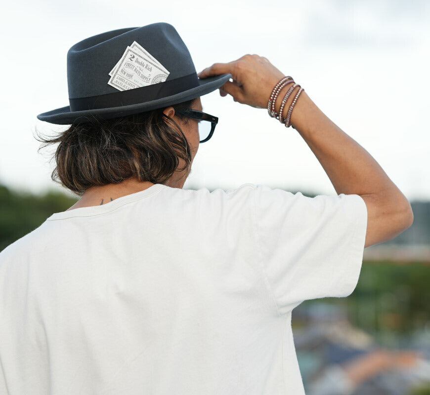 J.J. WILLIAMS By Mr.FATMAN ミスターファットマン ウールフェルトハット LEADBOY WOOL 6253005 【2025年秋冬新作】