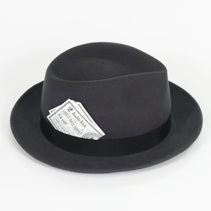 J.J. WILLIAMS By Mr.FATMAN ミスターファットマン ウールフェルトハット LEADBOY WOOL 6253005 【2025年秋冬新作】