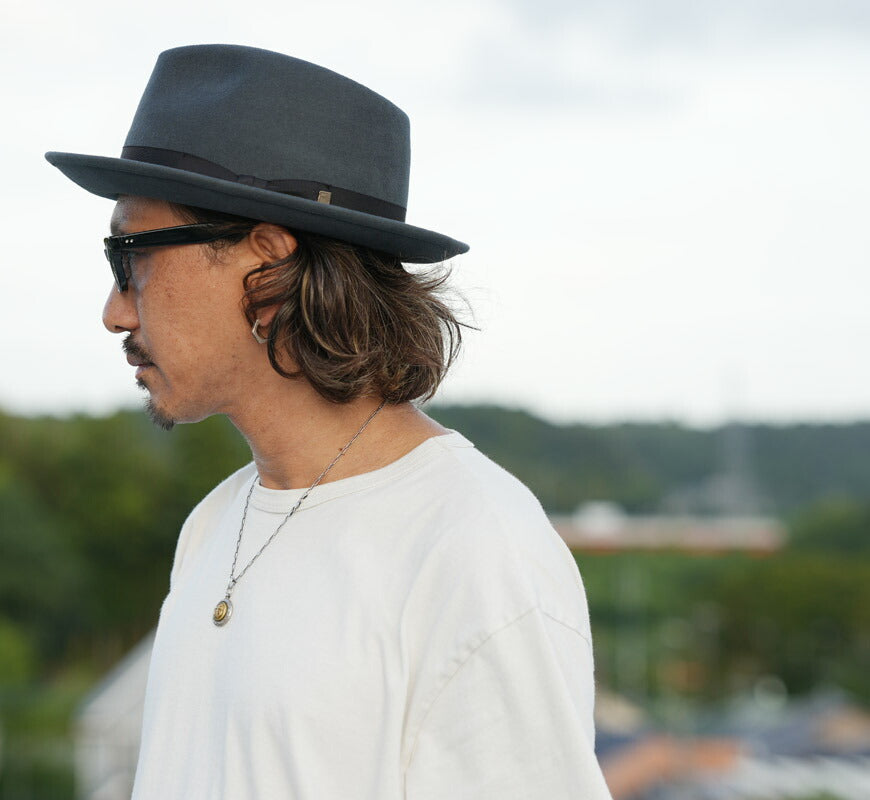 J.J. WILLIAMS By Mr.FATMAN ミスターファットマン ウールフェルトハット LEADBOY WOOL 6253005 【2025年秋冬新作】