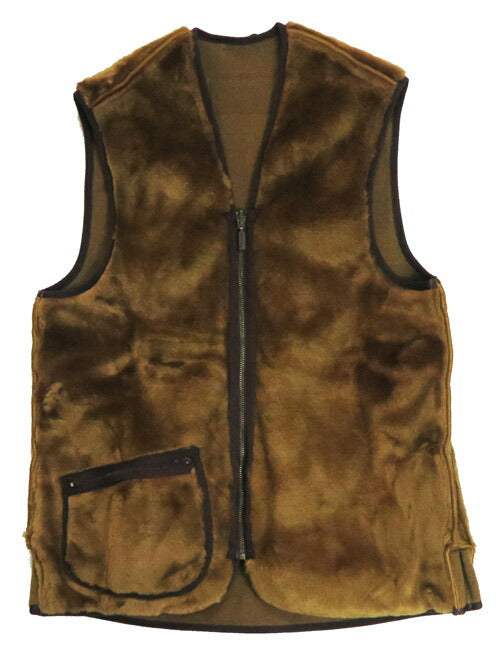 Barbour バブアー フロントジップ ファー ライナー ベスト レギュラーフィット BEDALE / BEAUFORT用 MLI004 【2025年秋冬新作】