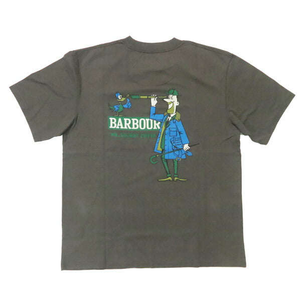 Barbour バブアー 半袖 Tシャツ Heritage / ヘリテージ プラス MrSolway オーバーサイズ ドロップショルダー MTS1488 【2025年秋冬新作】