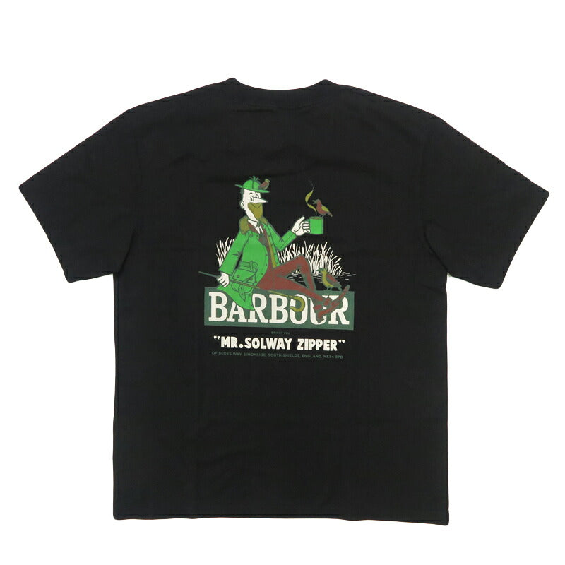 Barbour バブアー 半袖 Tシャツ Heritage / ヘリテージ プラス Campbell オーバーサイズ ドロップショルダー MTS1490