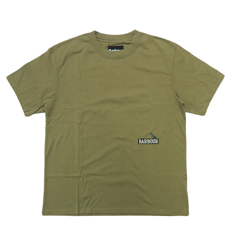 Barbour バブアー 半袖 Tシャツ Heritage / ヘリテージ プラス Campbell オーバーサイズ ドロップショルダー MTS1490 【2025年秋冬新作】