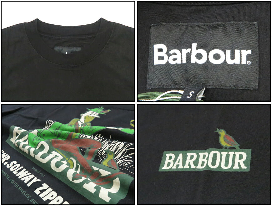 Barbour バブアー 半袖 Tシャツ Heritage / ヘリテージ プラス Campbell オーバーサイズ ドロップショルダー MTS1490 【2025年秋冬新作】