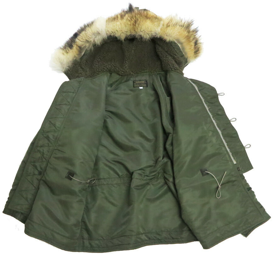 DALLES & CO ダリーズ＆コー NA3 ヘビーゾーン ミリタリー ジャケット Navy Army Jacket N-3B デラックスウェア DELUXEWARE  【2025年秋冬新作】