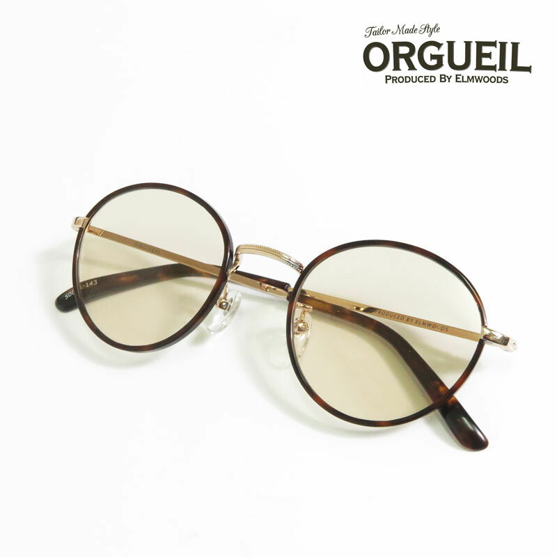 ORGUEIL オルゲイユ サングラス ラウンド型 色付きレンズ Sunglasses 眼鏡 OR-7370【2026年春夏新作】