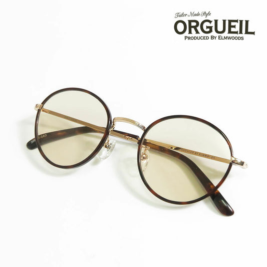 ORGUEIL オルゲイユ サングラス ラウンド型 色付きレンズ Sunglasses 眼鏡 OR-7370【2026年春夏新作】