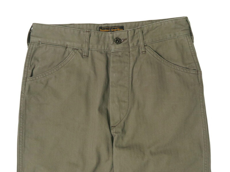 フェローズ Pherrow's ワークパンツ ヘリンボーンツイルミリタリーパンツ P-41 HBT