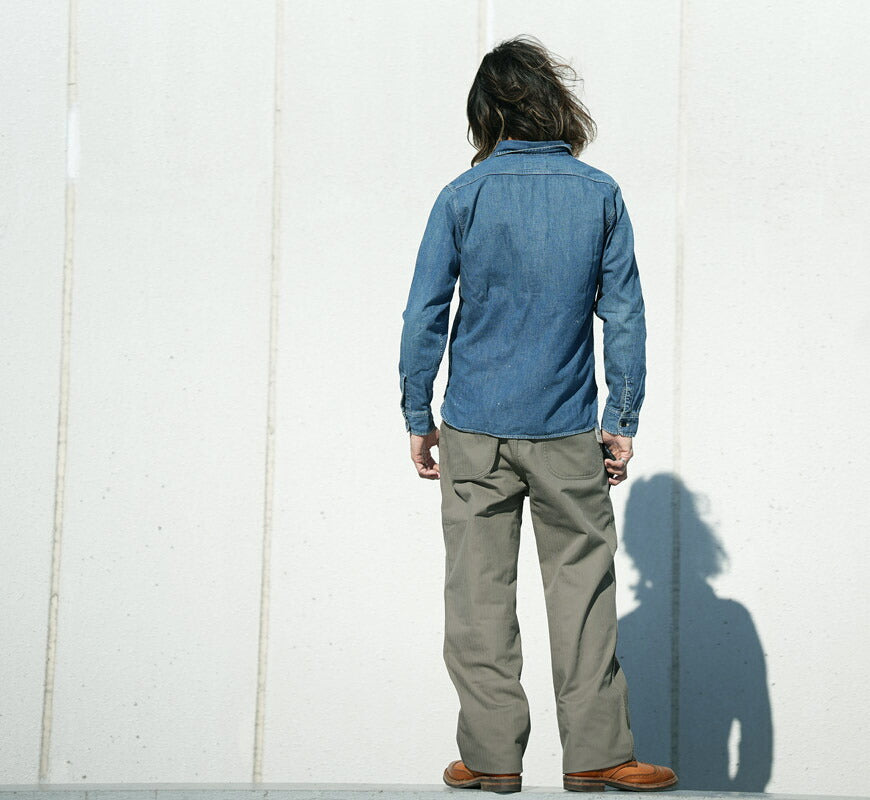 フェローズ Pherrow's ワークパンツ ヘリンボーンツイルミリタリーパンツ P-41 HBT