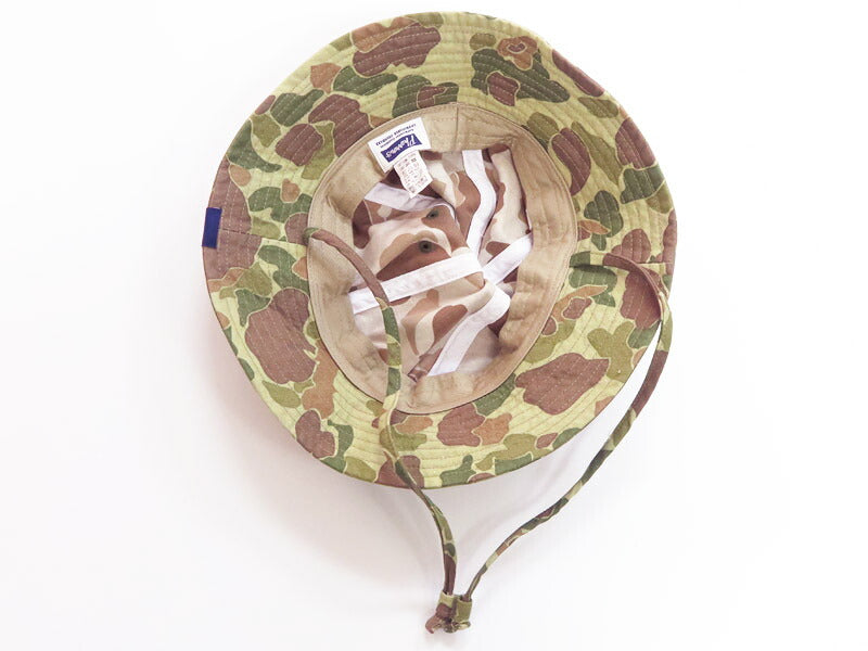 フェローズ Pherrow's U.S.NAVY ミリタリー ジャングルハット 迷彩/カモフラ/ベージュ/デニム PJH1 【2025年秋冬新作】