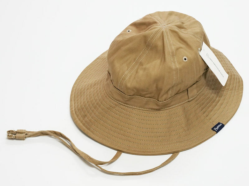 フェローズ Pherrow's U.S.NAVY ミリタリー ジャングルハット 迷彩/カモフラ/ベージュ/デニム PJH1 【2025年秋冬新作】