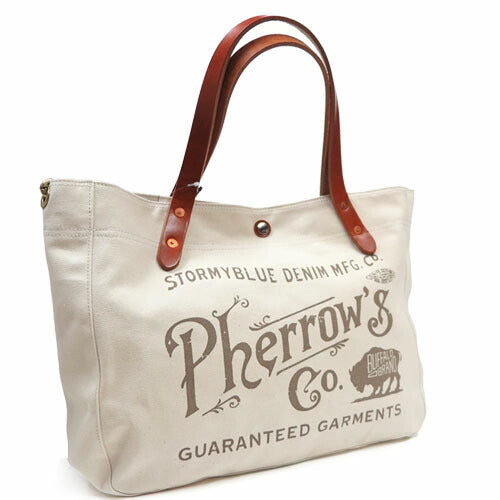 フェローズ Pherrow's トートバッグ 2WAY TOTE BAG ウォバッシュストライプ PSBG1【2024-25年秋冬新作】